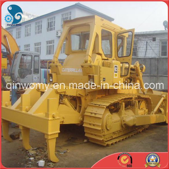 20-Feet-Container Packed Used Caterpillar Crawler Bulldozer (D7G) for Bolivia