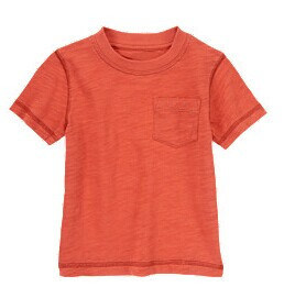 Kid's Wear Pure Color T-Shirt Melon Red