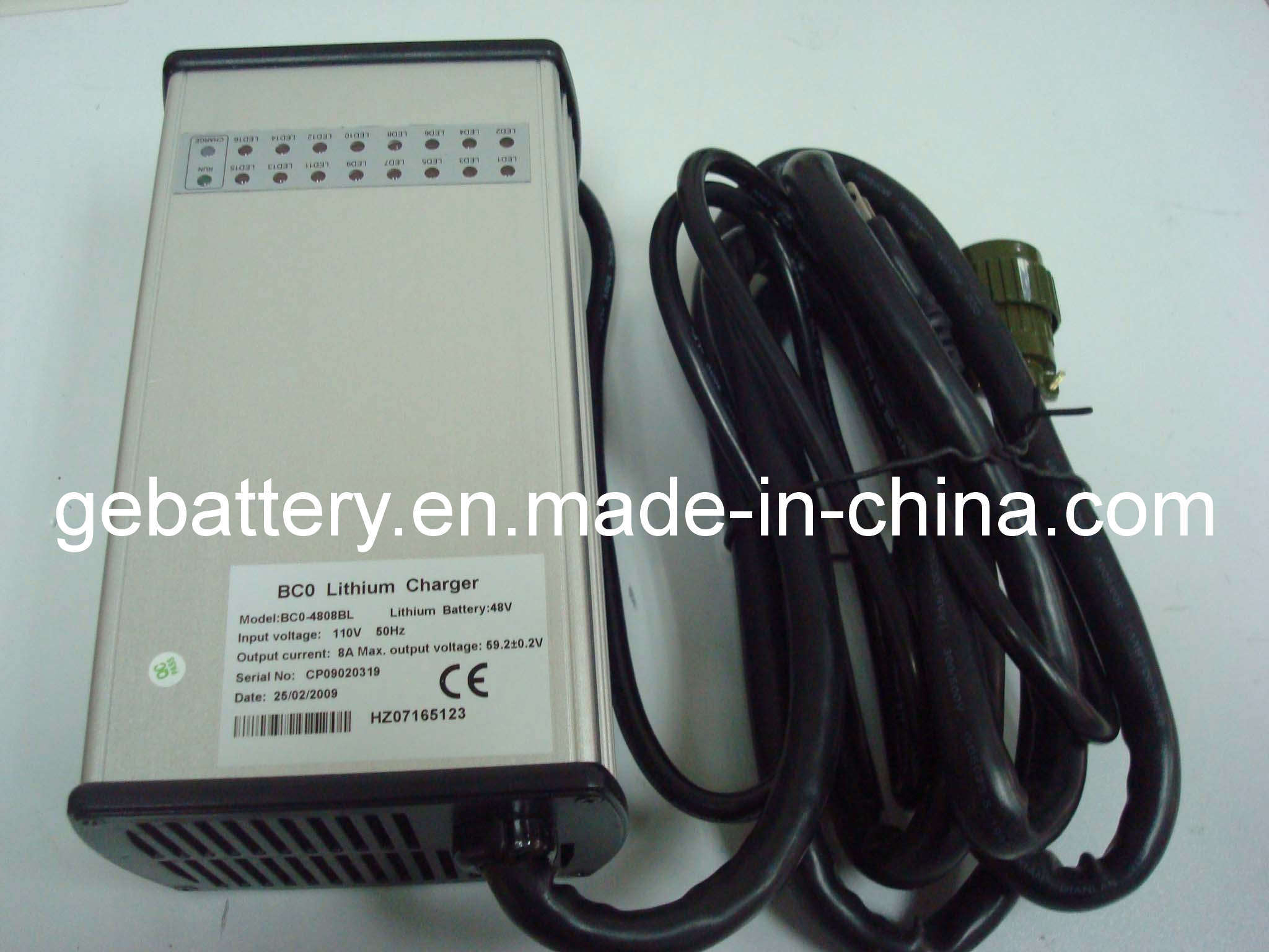 48V Battery Pack Charger, LiFePO4 Battery Balance Charger