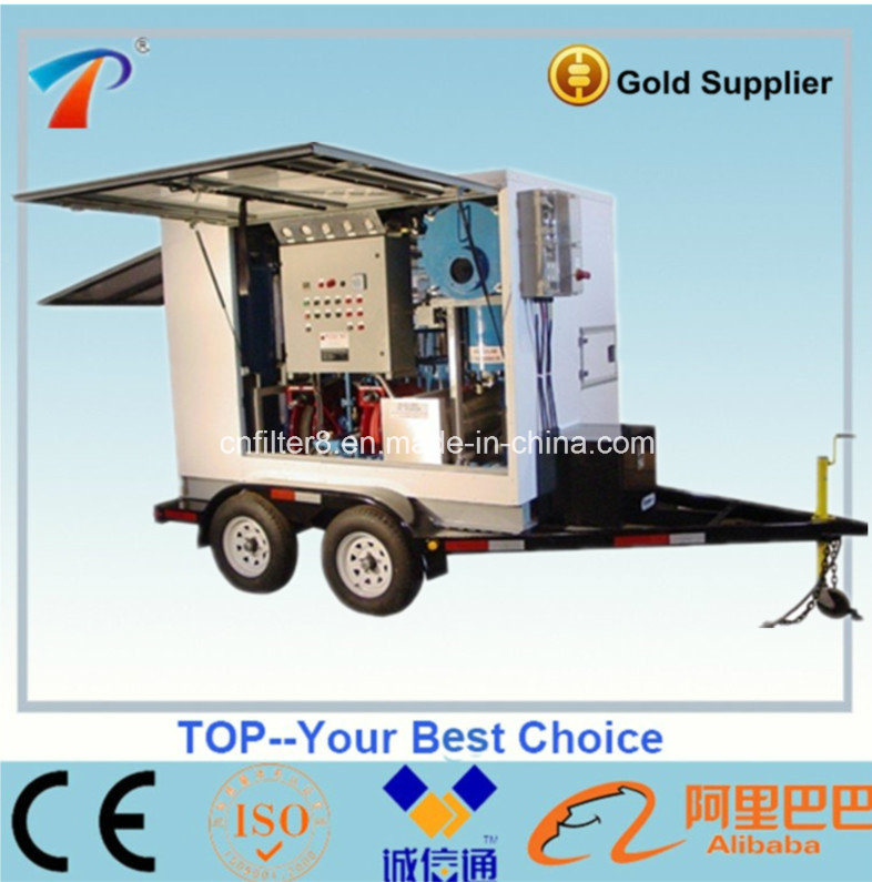 Transformer Oil Filtration Device/Cable Oil Degassing/Trailer Type Transformer Oil Purifier (ZYD)