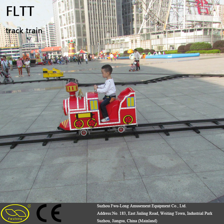 Rechargeable Battery Town Center Electric Track Train for Adult & Kid
