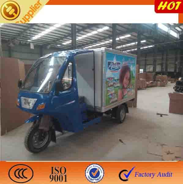Ad Tricycle for Commerical with Closed Cargo Box