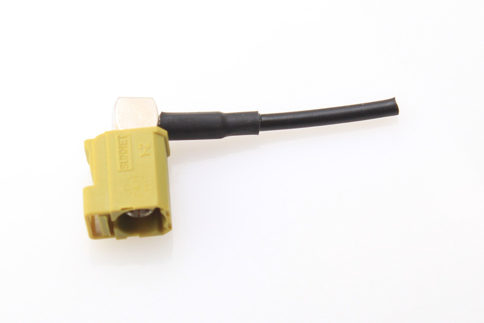 Fakra Connector with Patch Cord, Right Angle, Male