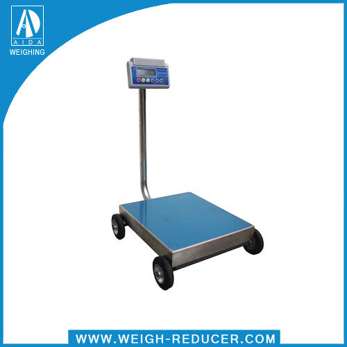 Simple Electronic Weigher Platform Scale 400× 480mm