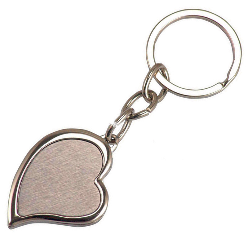 Promotion Heart Shape Zinc Alloy Metal Key Chain (XS-K100)