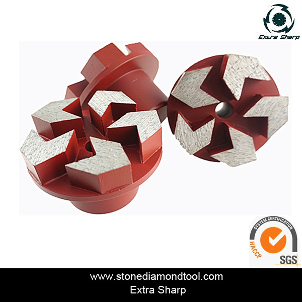 Arrow Segment Diamond Grinding Plug for Concrete