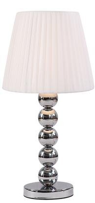 Table Lamp with Chrome Ball Base