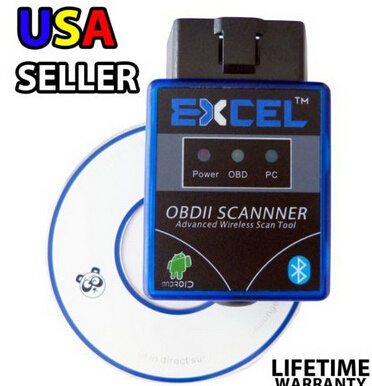 Excel Mini Elm327 OBD Bluetooth Car Testing Tools