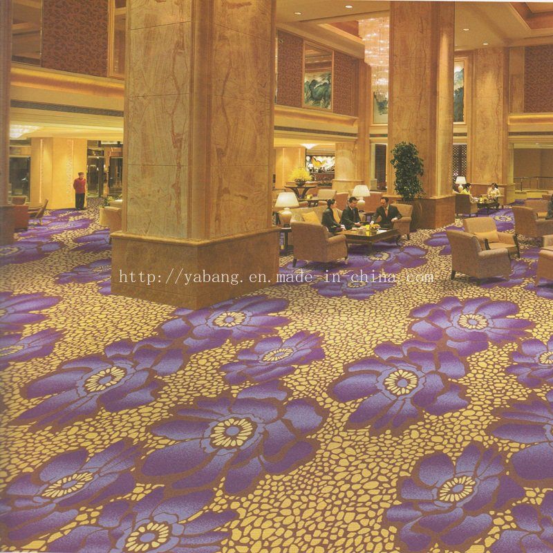 Romantic Flower Pattern Commercial Usage Textile