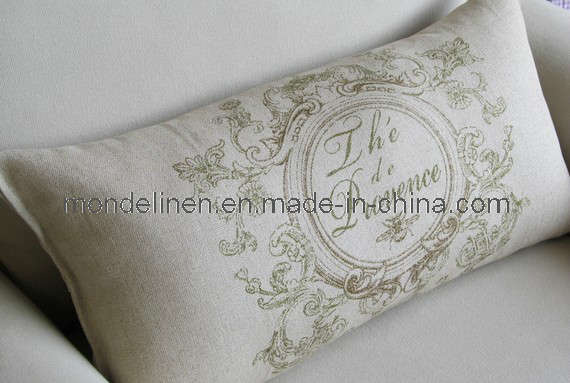 Linen Printed Pillowcase Cushions (CS-002)