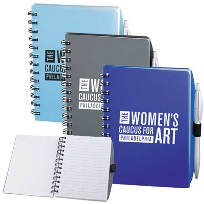Promotional PP Cover Coordinator Notebook with Pen