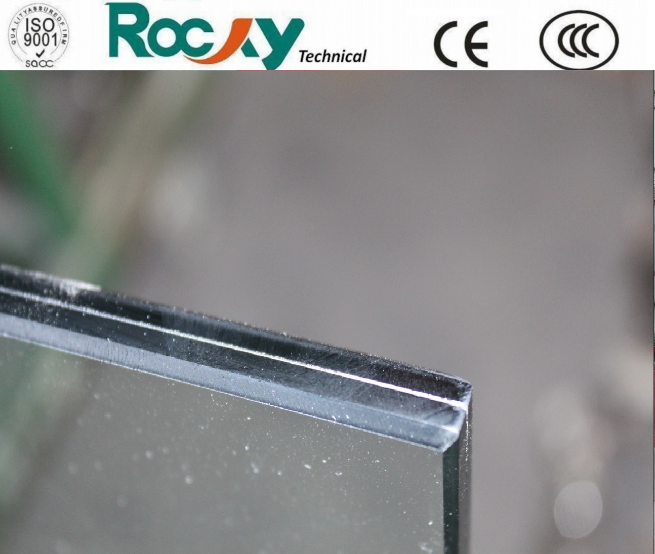6mm+1.14PVB+6mm Tempered Laminated Glass for Building