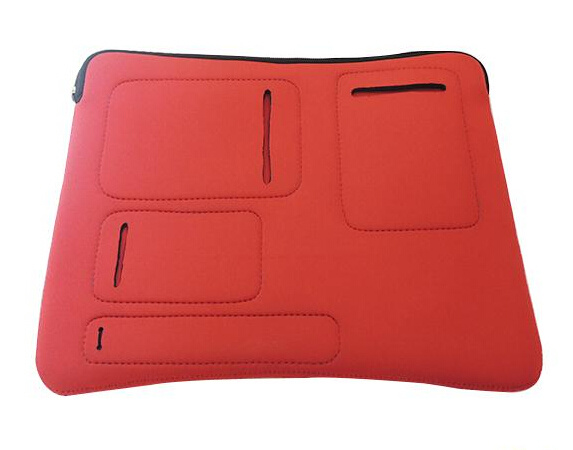 Red Neoprene Computer Case (FRT01-344)