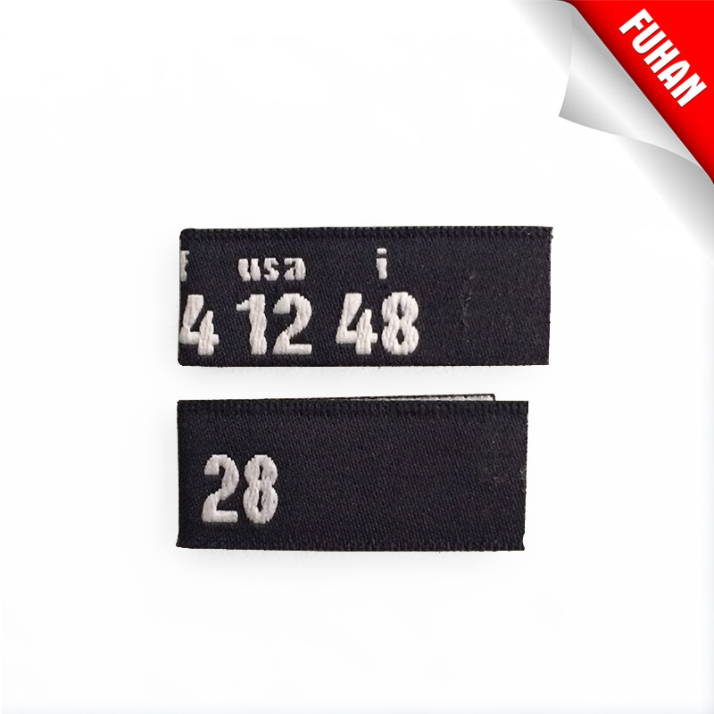 Cusom Size, Care, and Content Woven Labels
