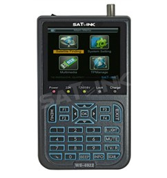 HD MPEG4 DVB-S2 Satellite Finder Meter Satlink Digital Displaying Satellite Finder Meter Satlink Ws 6922