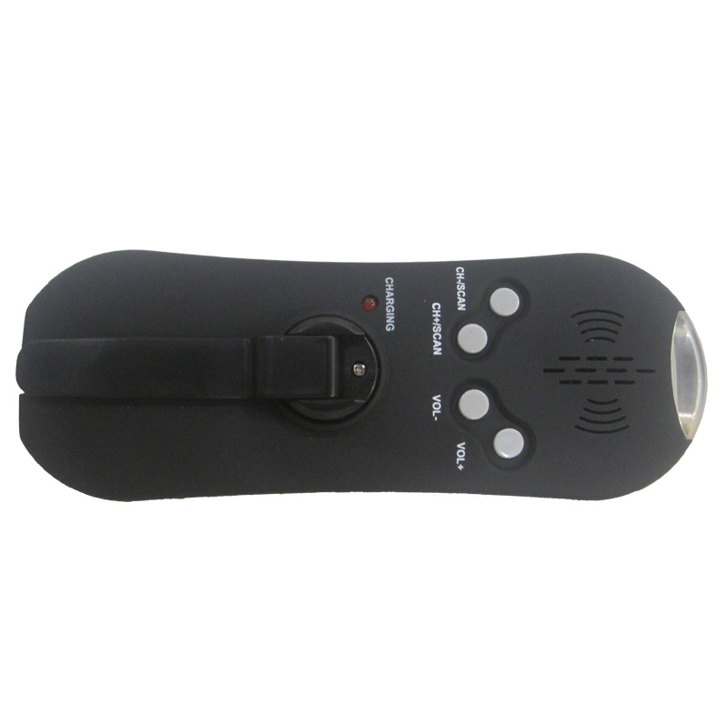 Dynamo Am/FM Radio with LED Emergency Light (RAL-7613)