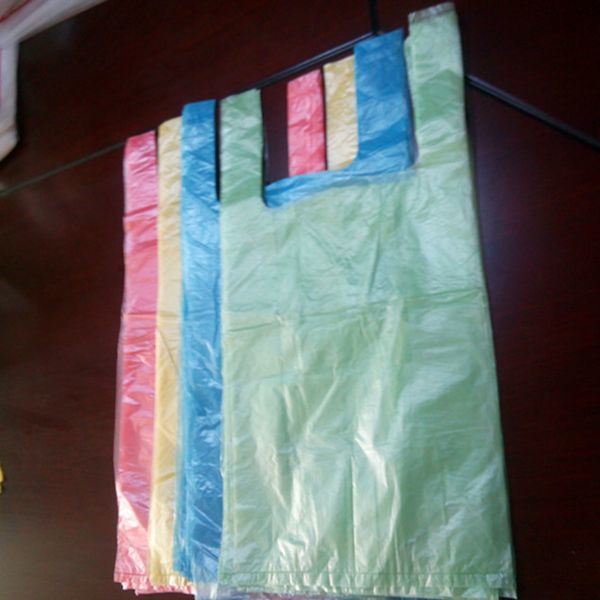 Unprinted Shopping T-Shirt Bag on Roll/Plastic Bags