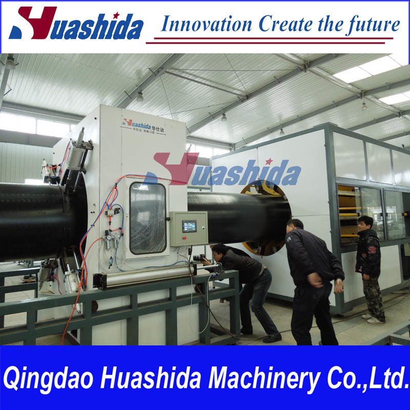 Plastic Extruder HDPE Water Supply Pipe Extrusion Line
