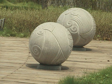 Garden Ball Carving