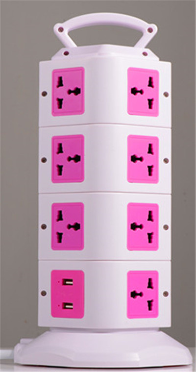 High Quality Preferential with Two USB Vertical Socket (T4U2)