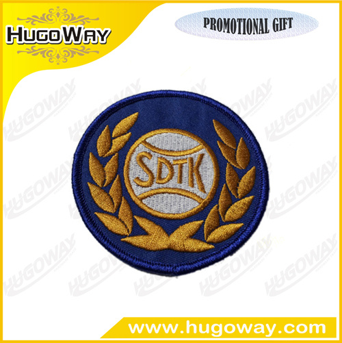 Activity Custom Embroidery Patches for Clothing with Hot Cut Boarder
