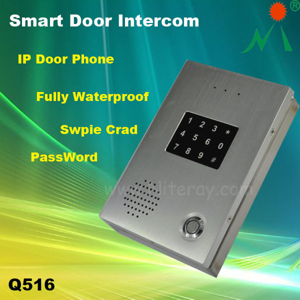 SIP Door Phone Door Intercom with Doorbell Support Waterproof Function