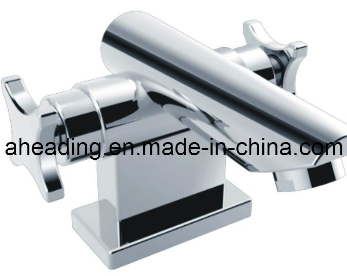 Double Handle Basin Faucets (SW-7770)