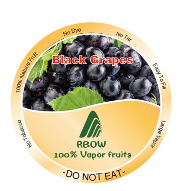 2015 Black Grape Flavor Rbow Fruit Shisha for Hookah