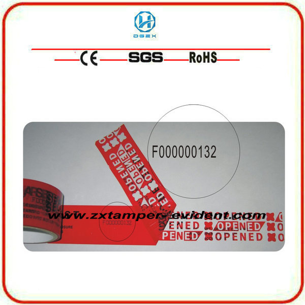 Customised Security Tape Sealing Package Tape