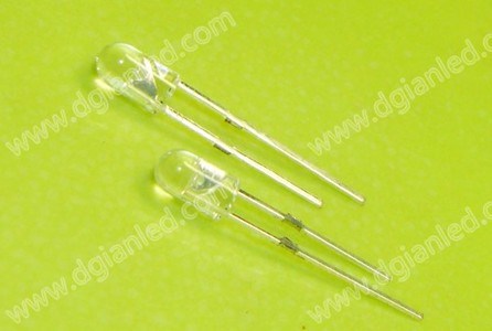 3mm 5mm 8mm 10mm Round LED Lamp Without Flange