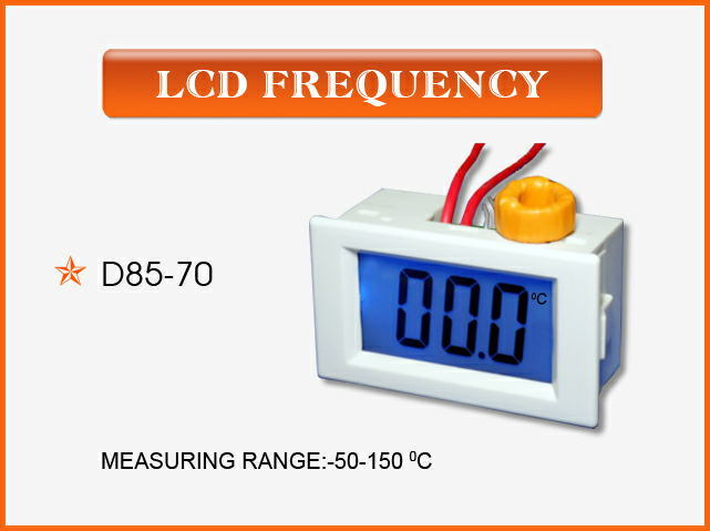 D85-70 LCD Digital Panel Thermometer