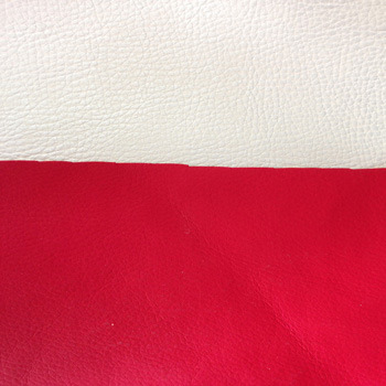 Red PU Leather for Furniture