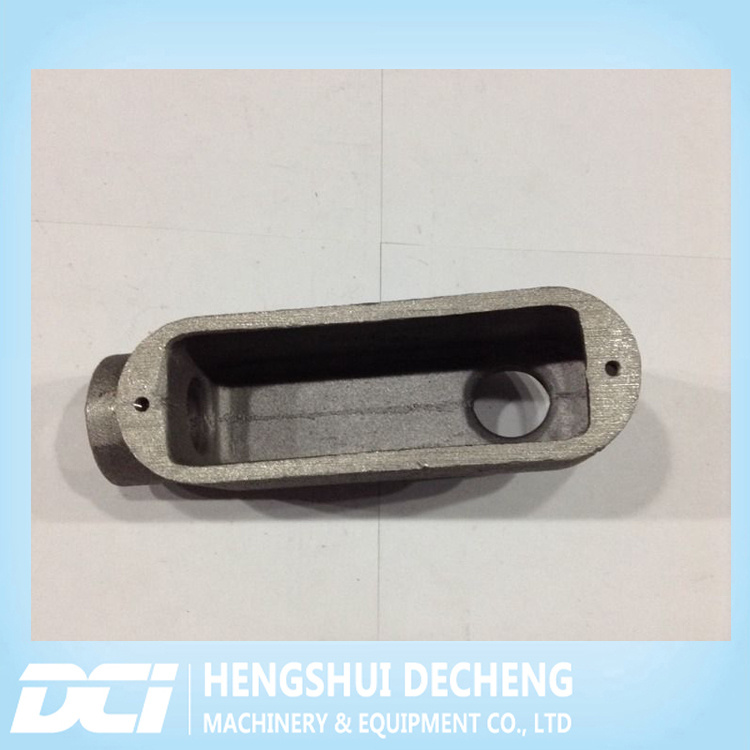 Carbon Steel Casting Conduity Body/OEM Customized Conduit Fitting by Water Glass Process (DCI-Foundry-ISO/TS16949)