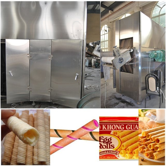 Baked Flour Wafer Stick Produciton Line (HG-WSB60)