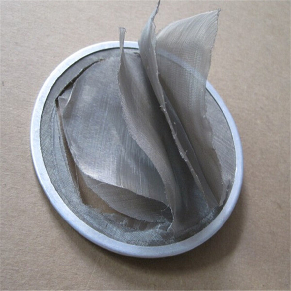 Round Ss Wire Mesh Filter Disc