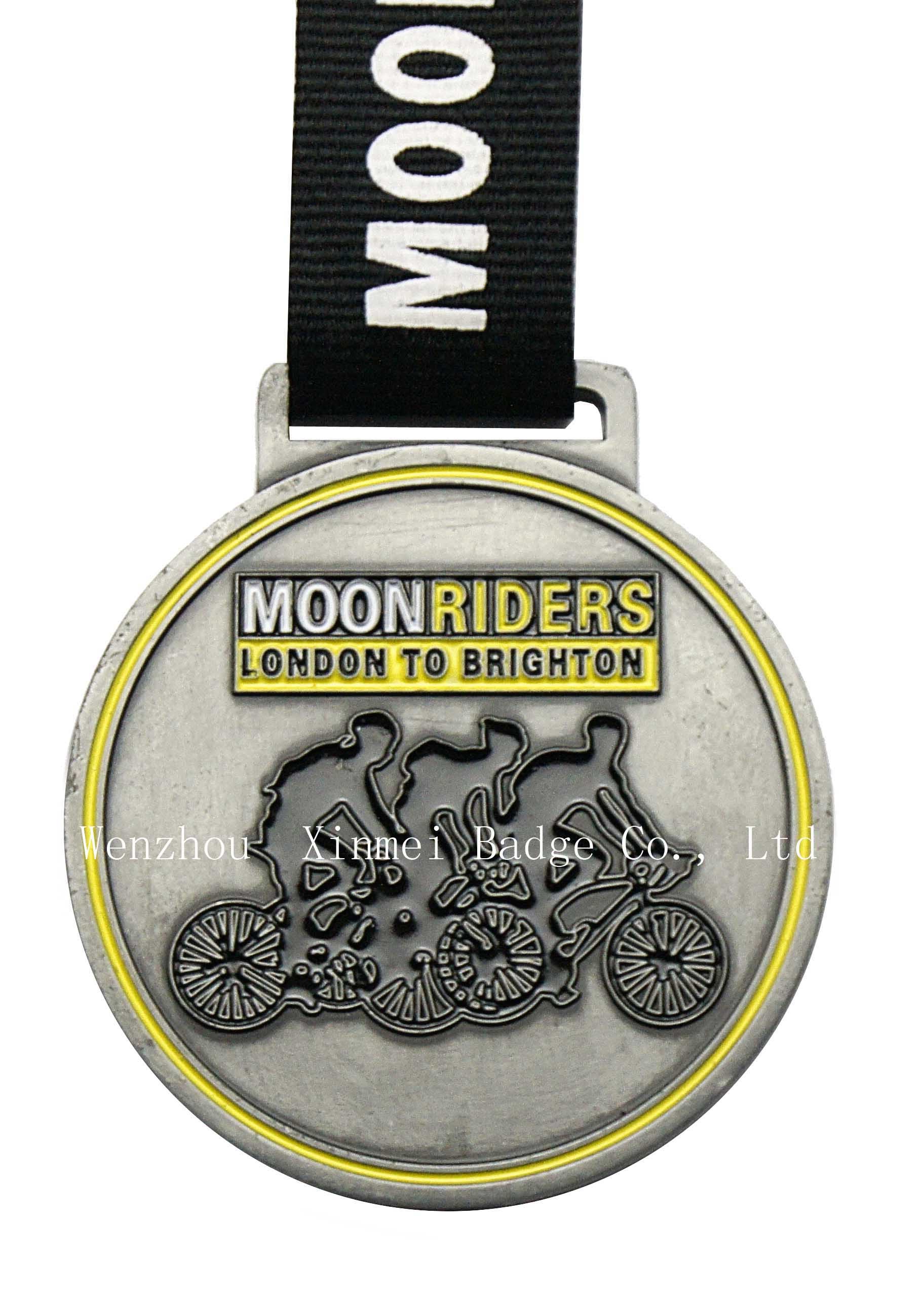 Bicycle Competition Awarding Medal