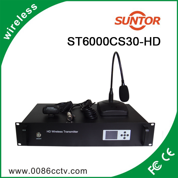 30W High Power Wireless Mobile Cofdm Video Transmission