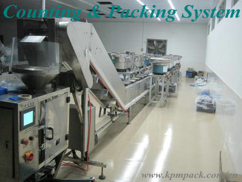 Automatic Pouch Counting & Packing Machinery / Nail Packaging Equipment