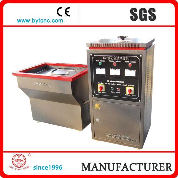 Stainless Steel Etching Machine with CE Certificate (BYT3055)