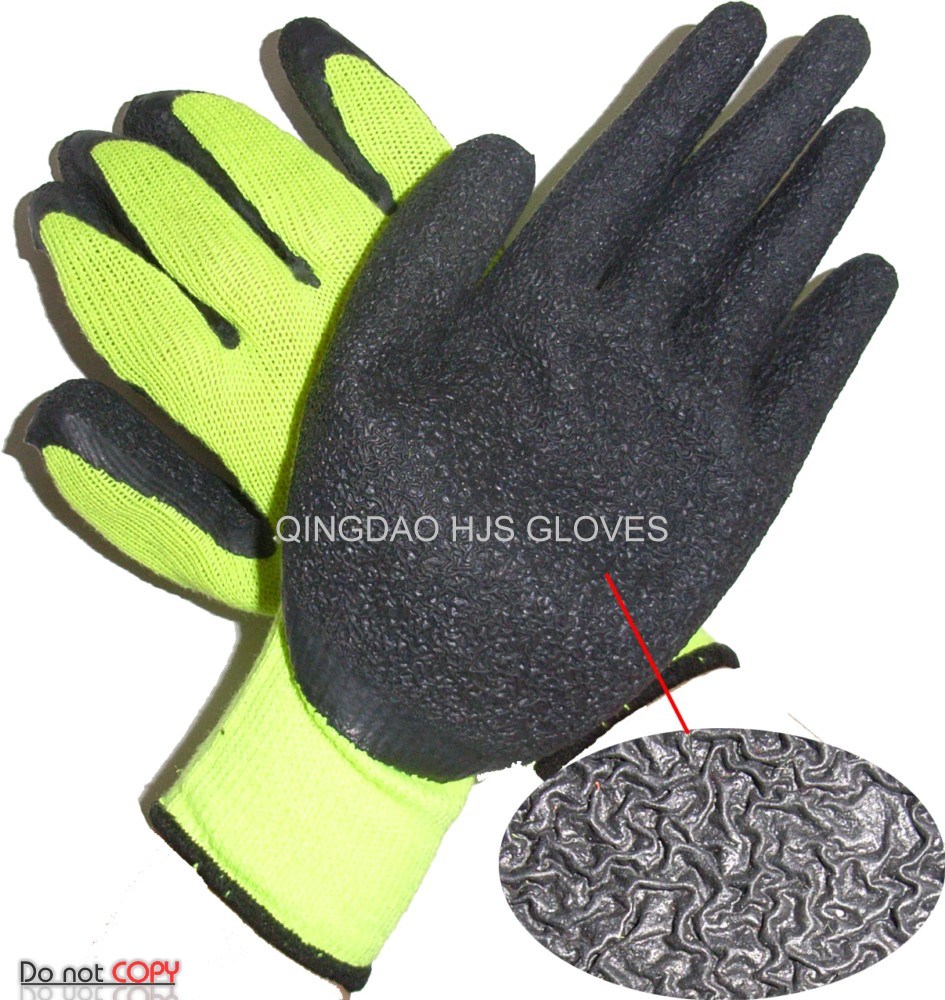 10 Gauge Latex Coated Safety Glove