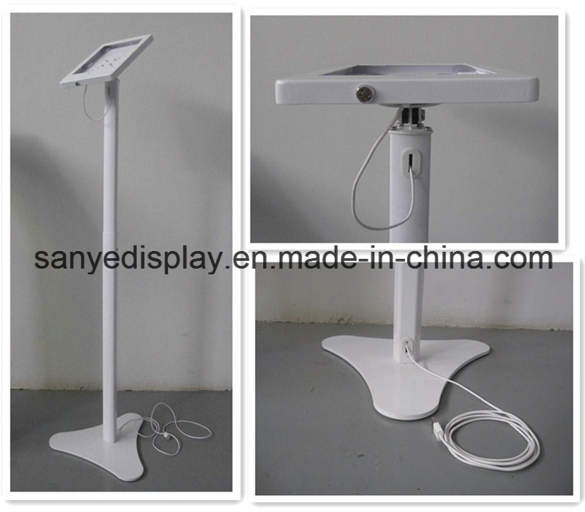 Tablet Floor Stand with Hidden Cable Hole