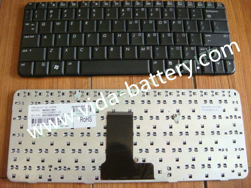 Notebook Keyboard Cq20 2230s Black for HP Laptop Part
