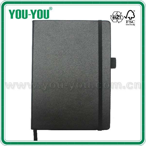 Hard Cover Notebook with PU or Leather Material