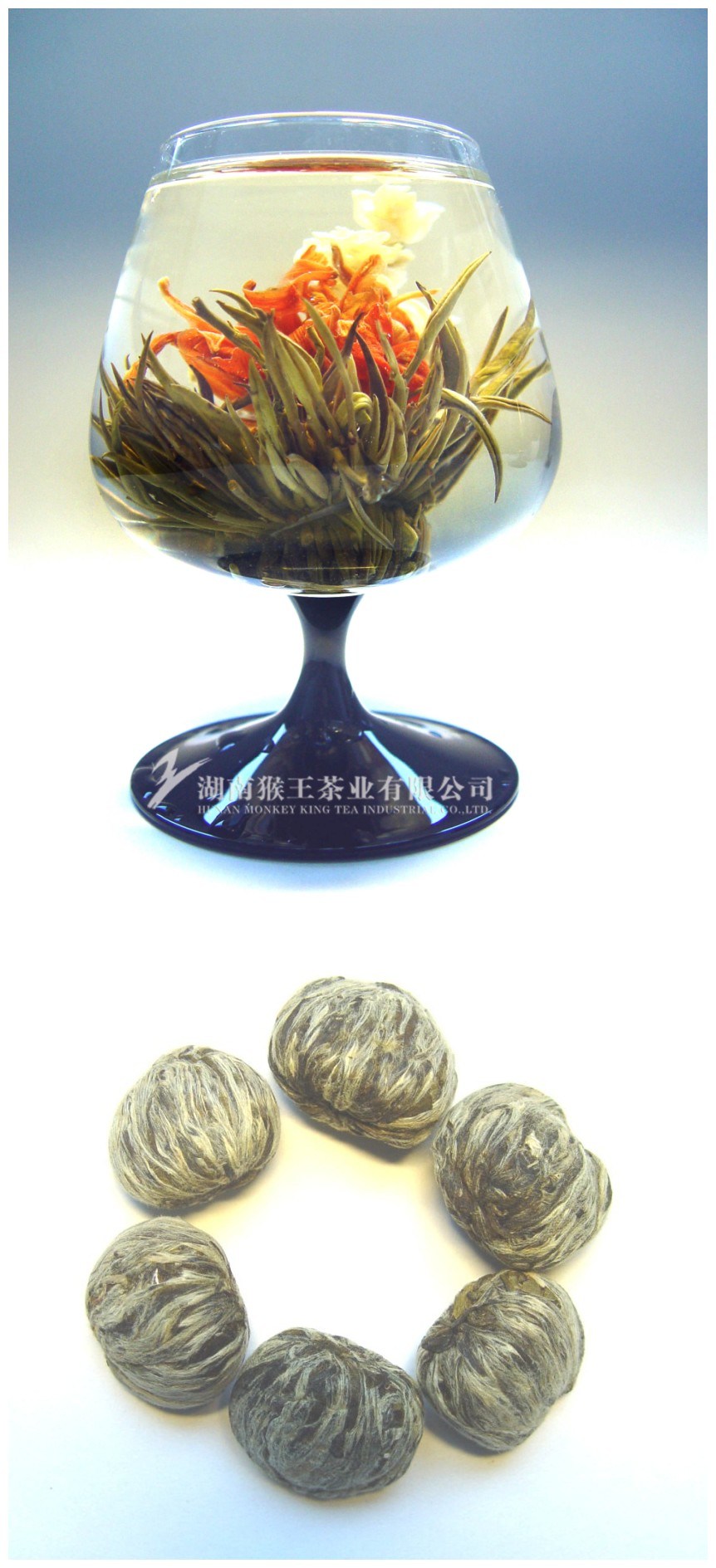 Speciality 100% Natural Flower Tea, Hand-Made Beauty Tea, Blooming Spring Melody 8909