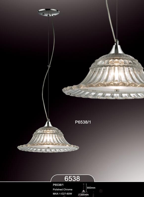 Modern Glass Pendant Light Fixtures Practical Decoration (P6538-1)