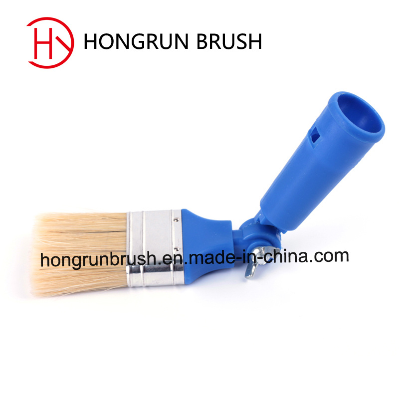 Adjustable White Bristle Paint Brush