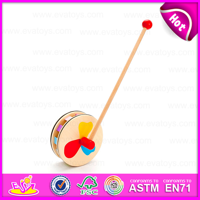 2015 Eco-Friendly Activity Hand Push Toys for Baby, Funny Play Baby Toys for Christmas Gift, Best Choose for Baby Push Toy W05A013