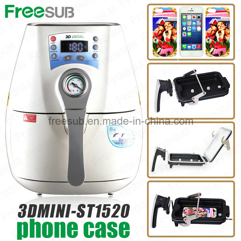 Freesub 3D Mini Vacuum Sublimation Machine for Phone Cases (ST-1520)