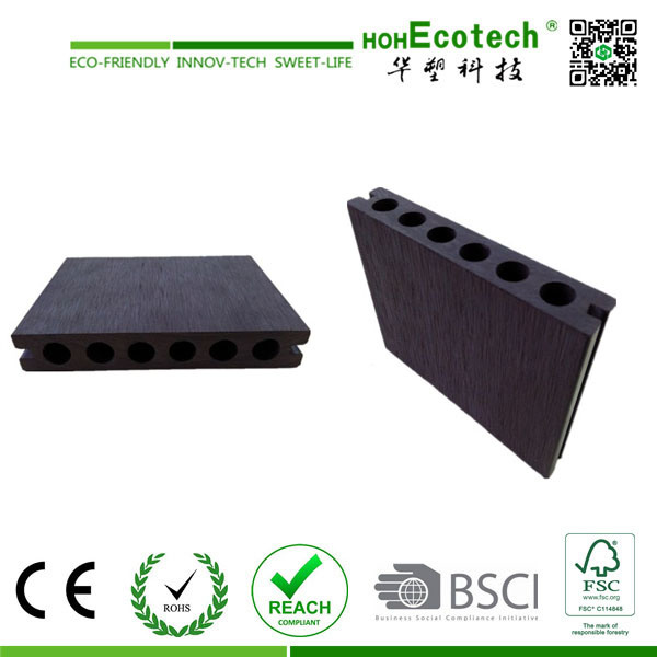 2015 Eco-Friendly Natural Looking Outdoor Decking WPC Hollow