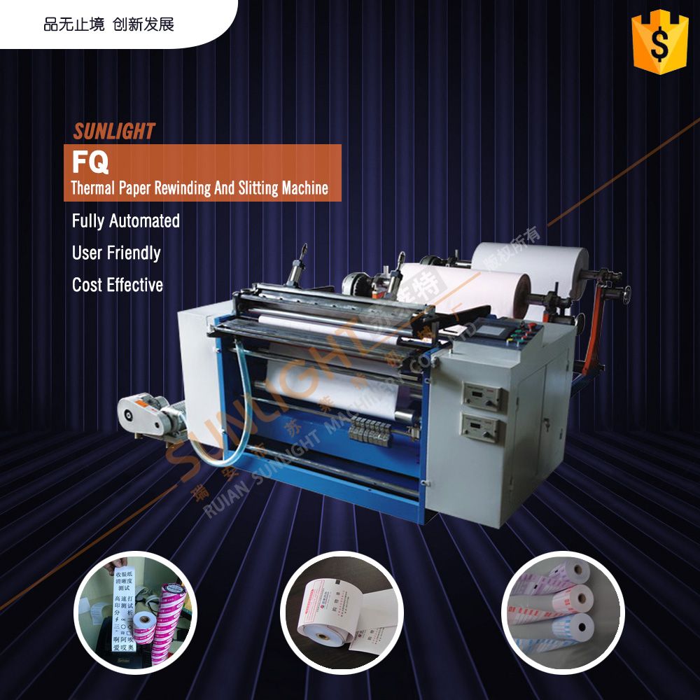 Till Paper Slitter and Rewinder Machine